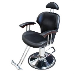 Sillón Peluquería Unisex Negro