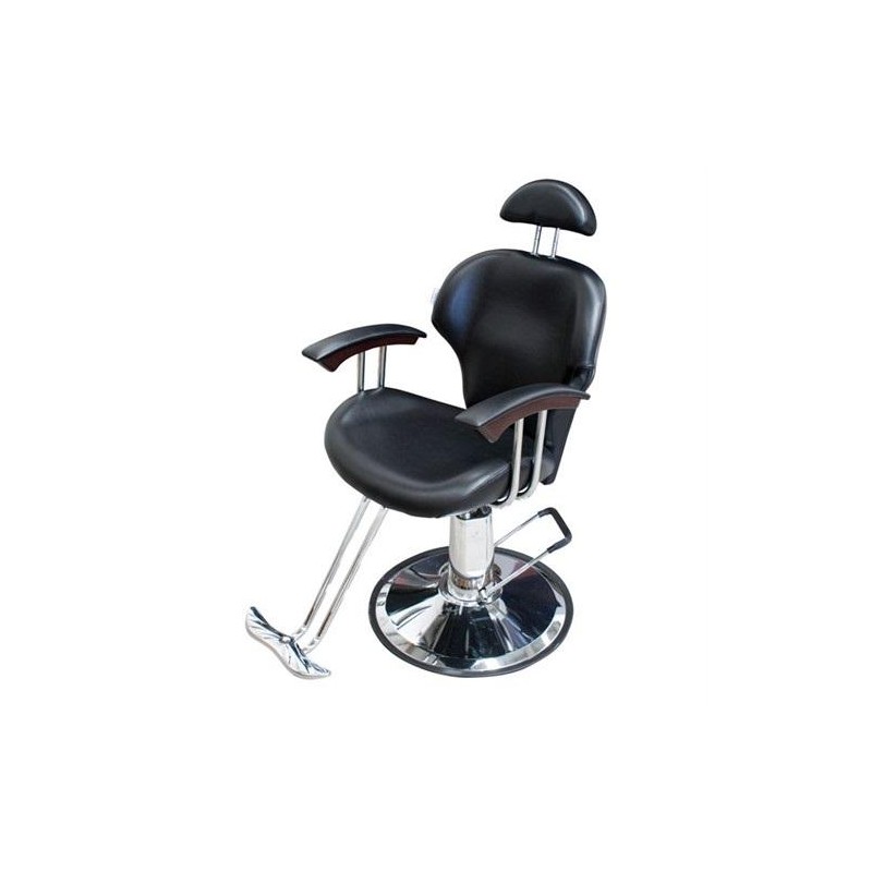 Sillón Peluquería Unisex Negro