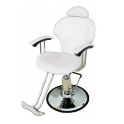 Sillón Peluquería Unisex Blanco
