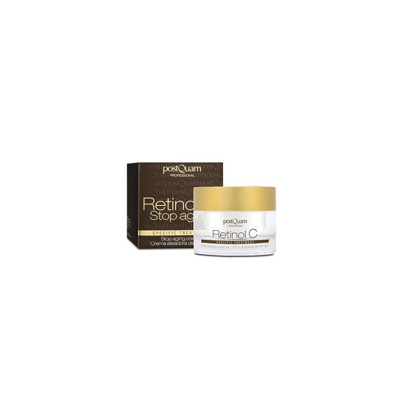 Postquam - Crema Antiarrugas con Retinol y Vitamina C 50 ML