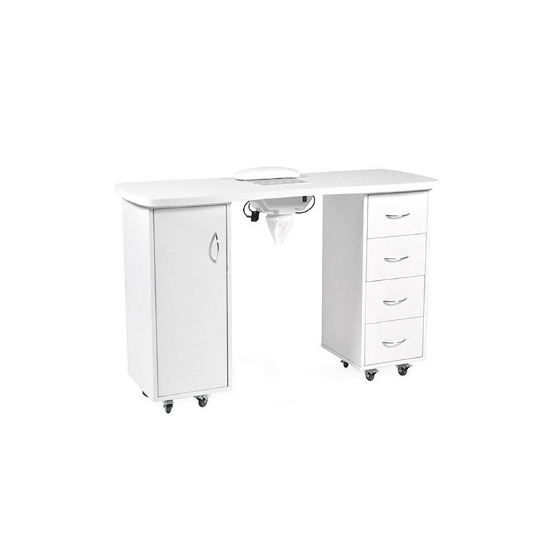 Mesa Manicura Keane Blanca