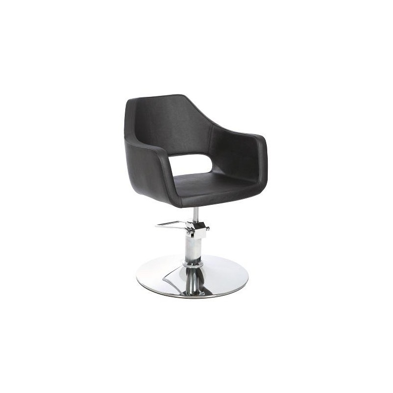 Silla Peluqueria Wedge Negra