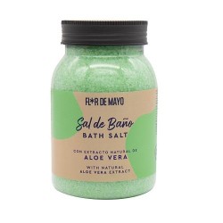 Flor de Mayo Sal de Baño Aloe Vera 650 g