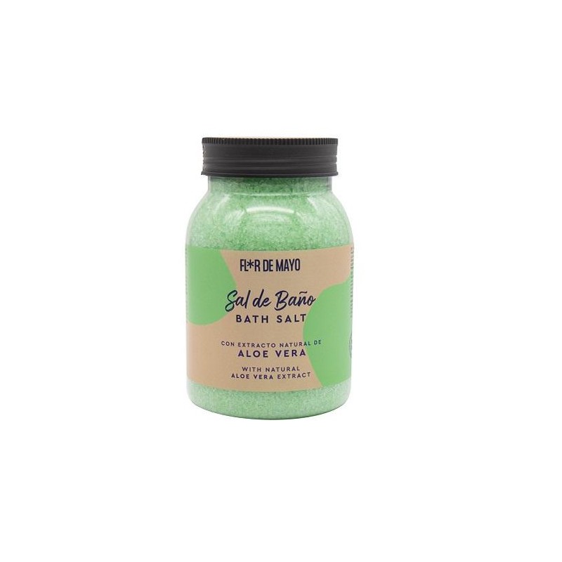 Flor de Mayo Sal de Baño Aloe Vera 650 g