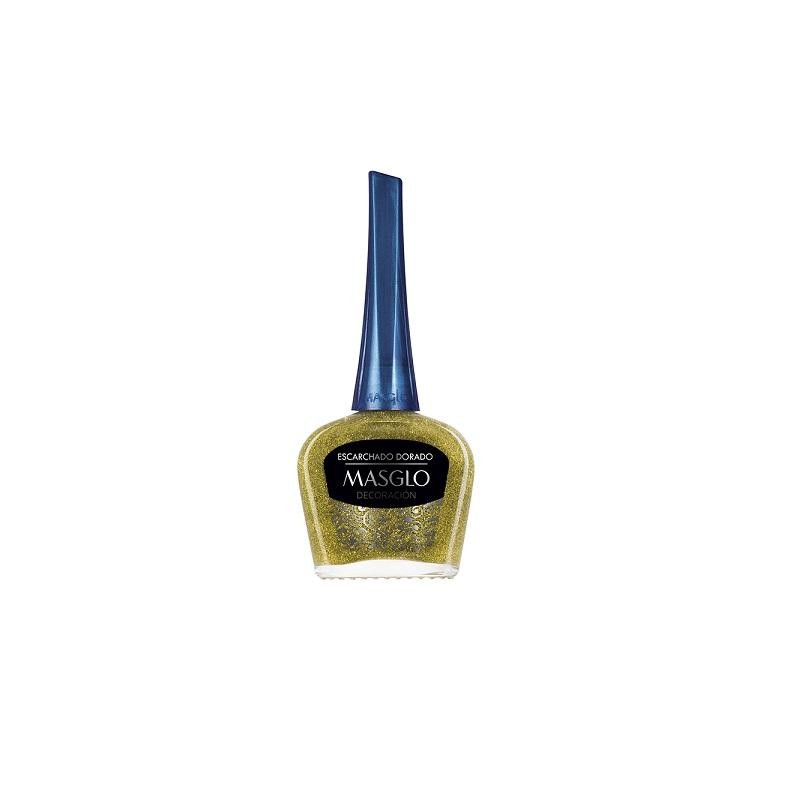 Masglo Esmalte  Escarchado Dorado