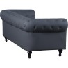 Sillon Chester Gris 3 Plazas
