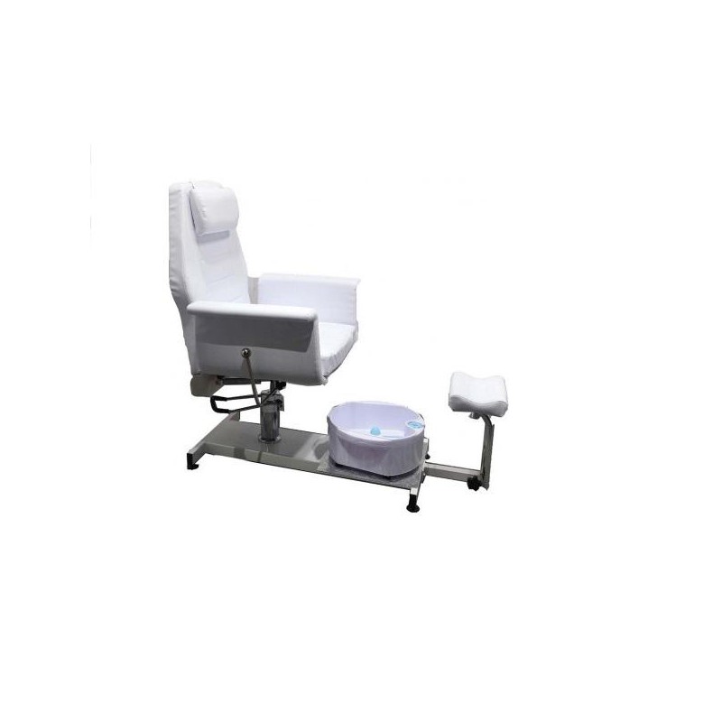 Sillon Pedicura Wave con Bañera Blanco