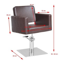 Sillon Peluqueria Horace Marron