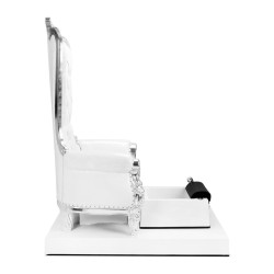 Sillon Pedicura Donna Plus Blanco con Bañera