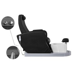 Sillon Pedicura Spa Freddie Negro