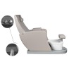 Sillon Pedicura Spa Freddie Gris