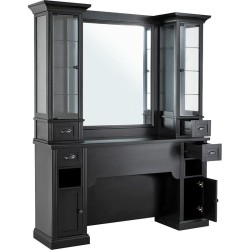 Tocador de Barberia con Vitrina William 2B