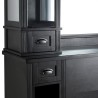 Tocador de Barberia con Vitrina William 2B