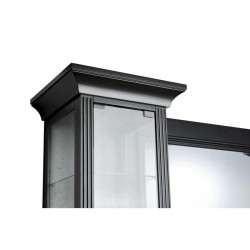 Tocador de Barberia con Vitrina William 2B