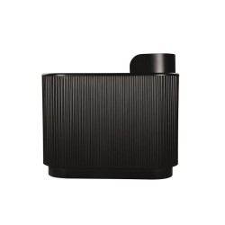 Balcão Recepção Barbearia Pam Preta