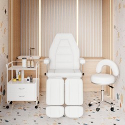 Sillon Pedicura Fijo Blanco