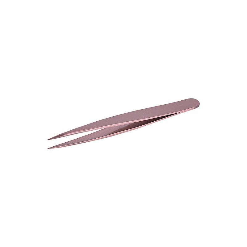 Bifull - Pink Bronze Pinza Ergonomica Punta Fina 9.5 cm