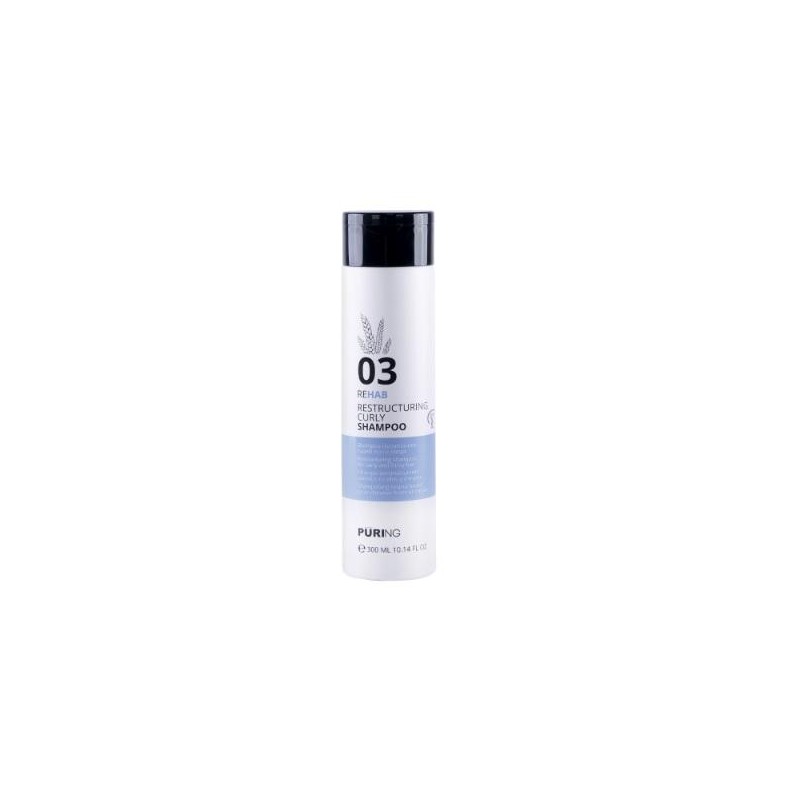 Puring - Champu Rehab 03 para Cabellos Rizados y Encrespados 300 ml