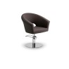 Poltrona de Corte de Cabelo Arcel Marrom