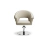 Cadeira de Cabeleireiro Arcel Cinza Claro - Pedra