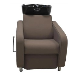 Lavacabezas Peluqueria Inka Marron Elevacion Manual