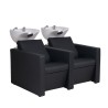 Rampa lavagem Duplo Ripple preto