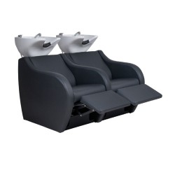 Rampa lavagem Doble Wave Preto