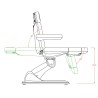 Sillon Podologia Electrico Tarse 5 Motores Blanco