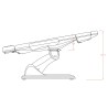 Sillon Podologia Electrico Tarse 5 Motores Blanco