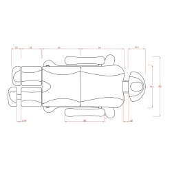 Sillon Podologia Electrico Tarse 5 Motores Blanco