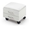 Silla Pedicura Tendy Blanco