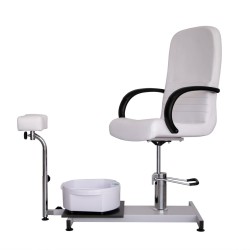 Sillon Pedicura con Bañera Astra Blanco