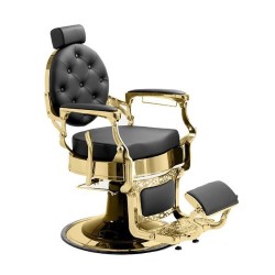 Sillon Barbero MAE Gold Negro