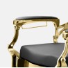 Sillon Barbero MAE Gold Negro