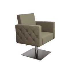 Silla Peluqueria Maya Marron