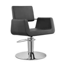 Silla Peluqueria Flame Negra