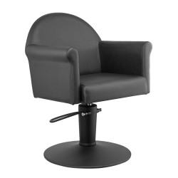 Silla Peluqueria Echo Negro