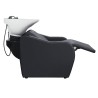 Lavacabezas Peluqueria Velaris Electrico Negro Ceramica Blanca