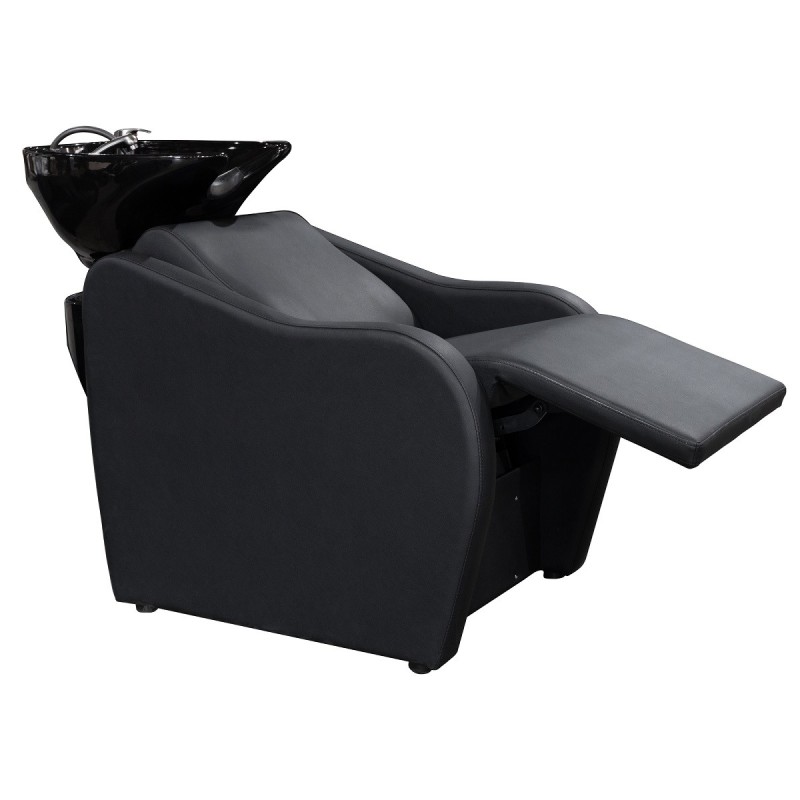 Lavacabezas Peluqueria Velaris Electrico Negro Ceramica Negra
