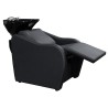 Lavacabezas Peluqueria Velaris Electrico Negro Ceramica Negra