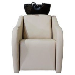 Lavacabezas Velaris con Masaje Beige Ceramica Negra - Al Mejor Precio