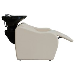 Lavacabezas Velaris con Masaje Beige Ceramica Negra - Al Mejor Precio