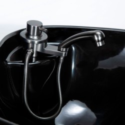 Lavacabezas Peluqueria Electrico Hera Negro Cerámica Negra