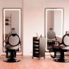 Tocador Peluqueria REC Rectangular LED Marco Negro