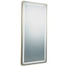 Tocador Peluqueria REC Rectangular LED Marco Dorado