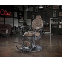 Sillon Barbero Clint BR Marron