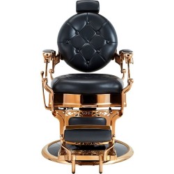 Sillon Barbero Negro Kirk Gold RS Cobre Brillante