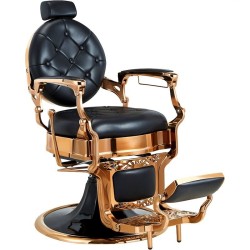 Sillon Barbero Negro Kirk Gold RS Cobre Brillante