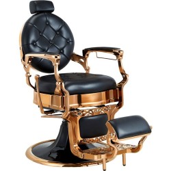 Sillon Barbero Negro Kirk Gold RS Cobre Brillante