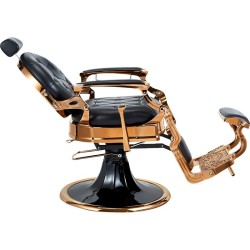 Sillon Barbero Negro Kirk Gold RS Cobre Brillante